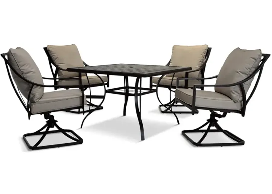 Highland 5 Piece Patio Dining Set