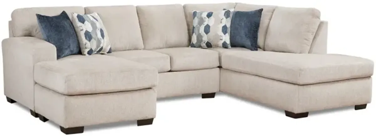 Cosmo Sectional - Oatmeal