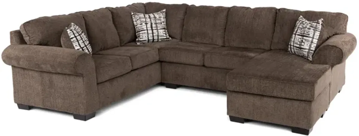 Darwin Sectional - Coffee