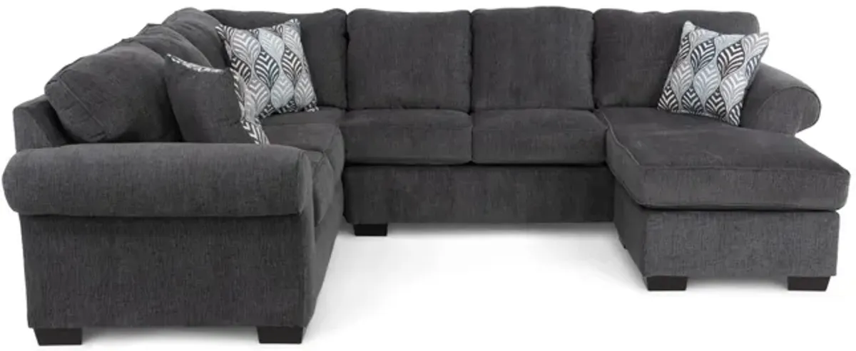 Darwin Sectional - Smoke