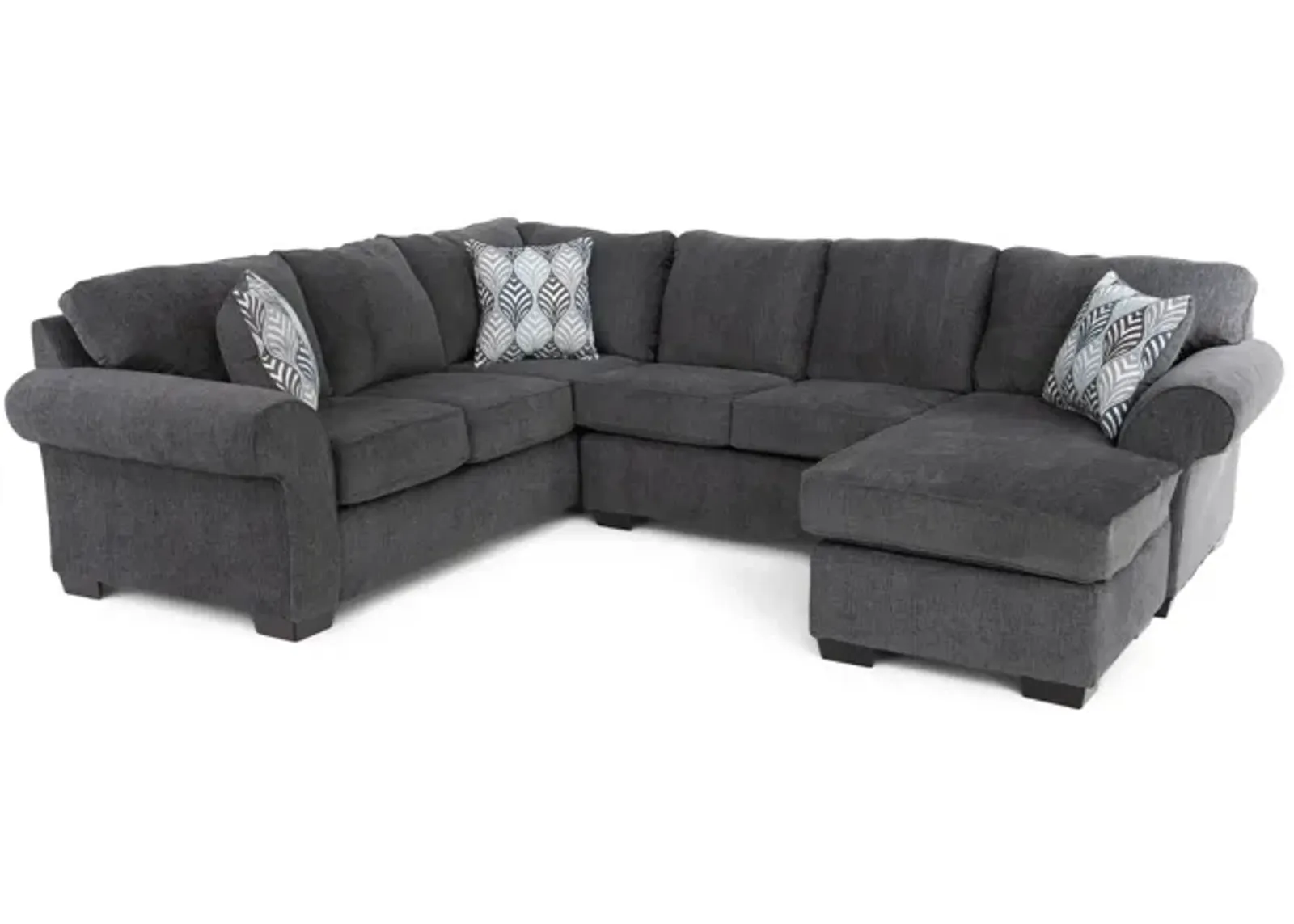 Darwin Sectional - Smoke