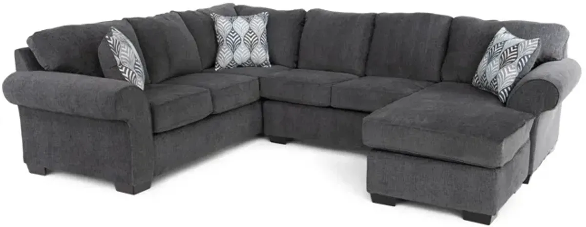 Darwin Sectional - Smoke