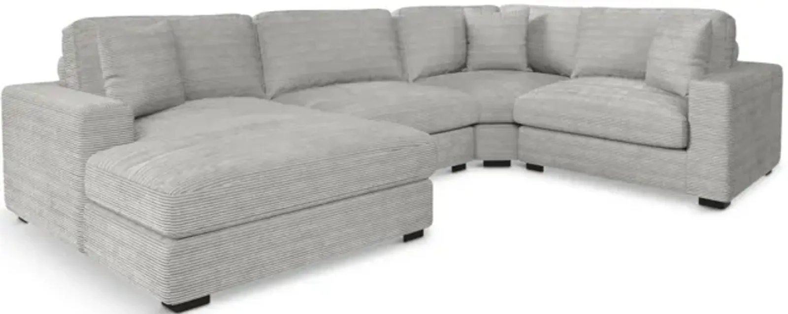 Amora 4 Piece Modular Sectional - Left Chaise