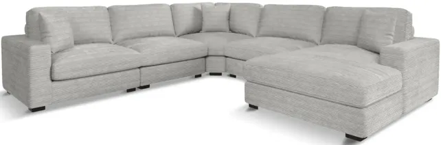 Amora 5 Piece Modular Sectional - Right Chaise