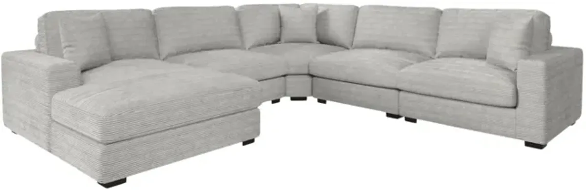 Amora 5 Piece Modular Sectional - Left Chaise