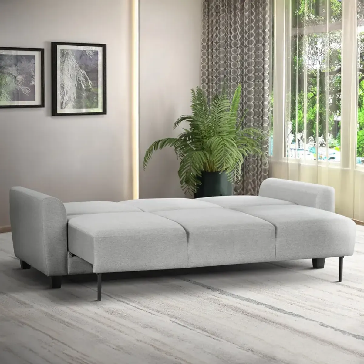 Rockwell Convertible Sofa Sleeper - Dove