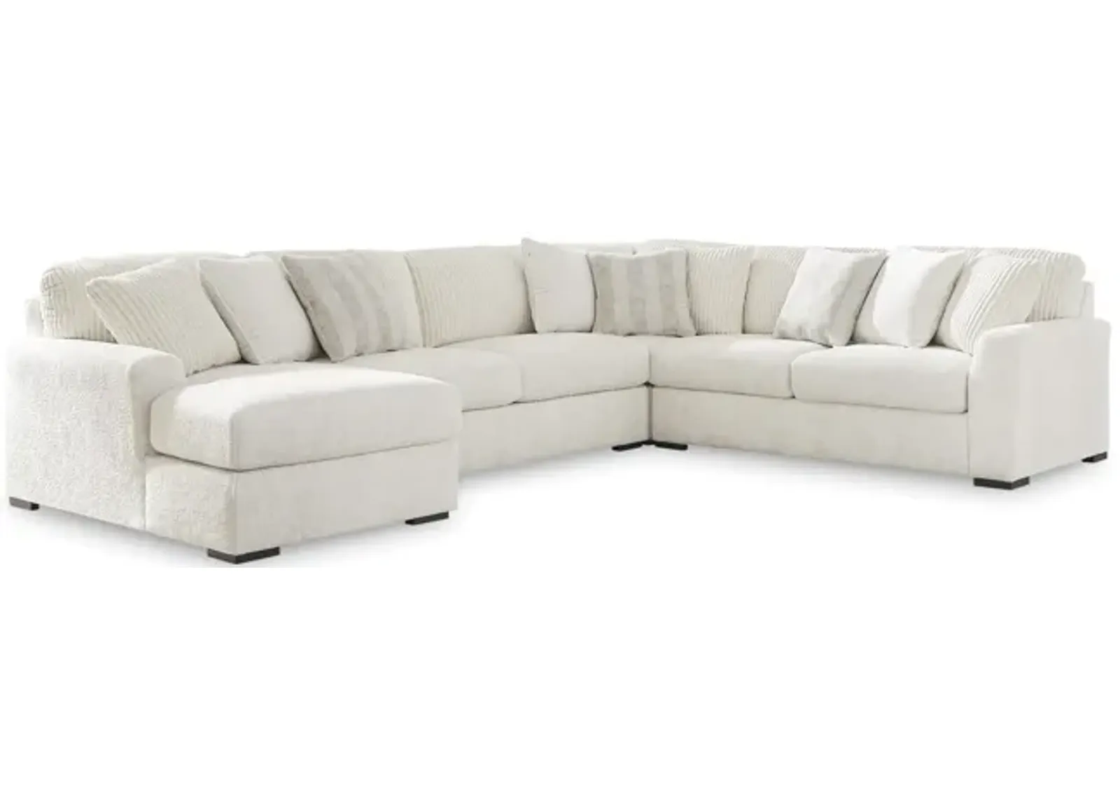 Polly 4 Piece Modular Sectional - Left Chaise