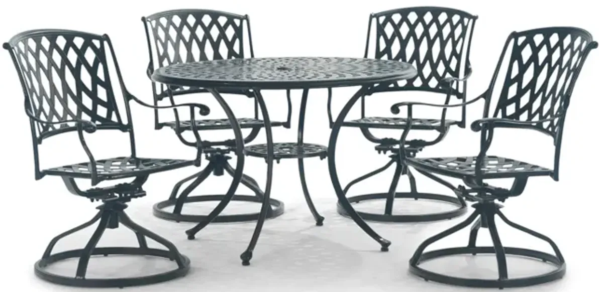 Bellmore II 5 Piece Patio Dining Set