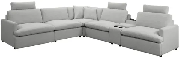 Nokomis 6 Piece Reclining Sectional