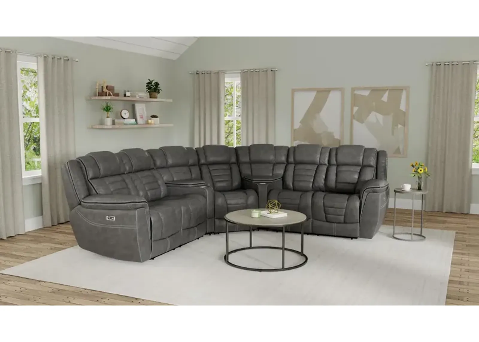 Ranger Power Reclining Sectional