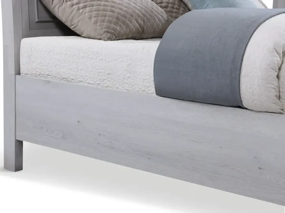 Bedford King Storage Bed - White