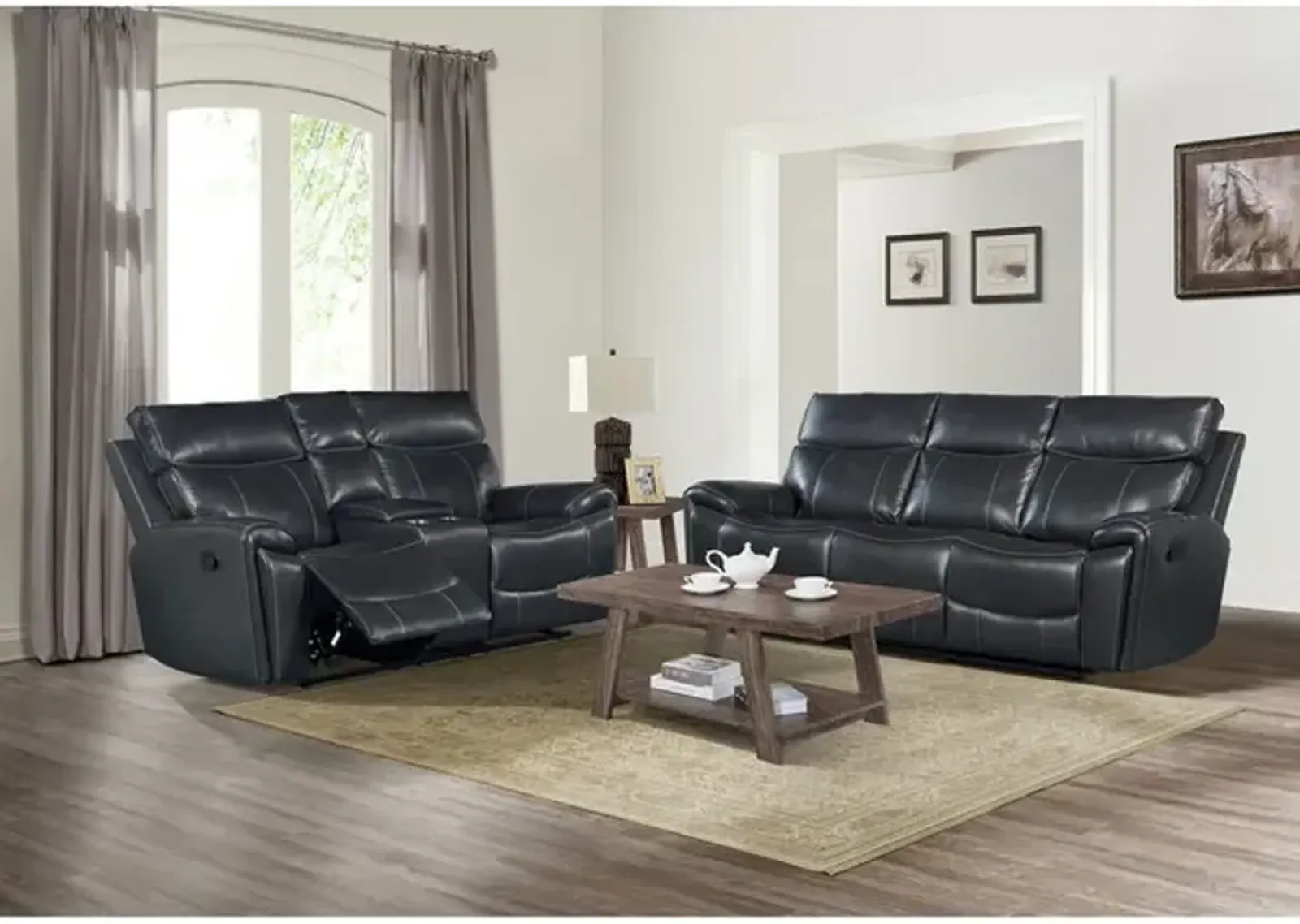 Odessa Reclining Sofa And Loveseat Set