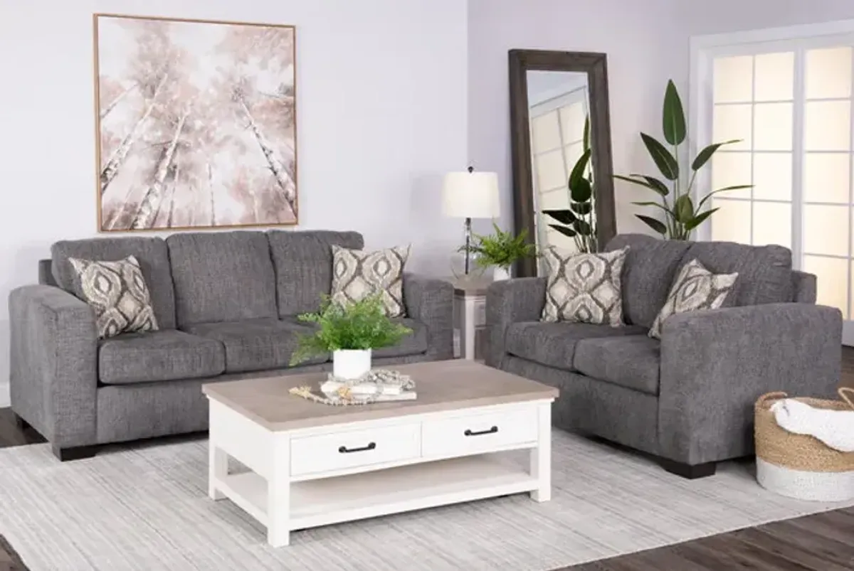 Carlton Sofa and Loveseat Set