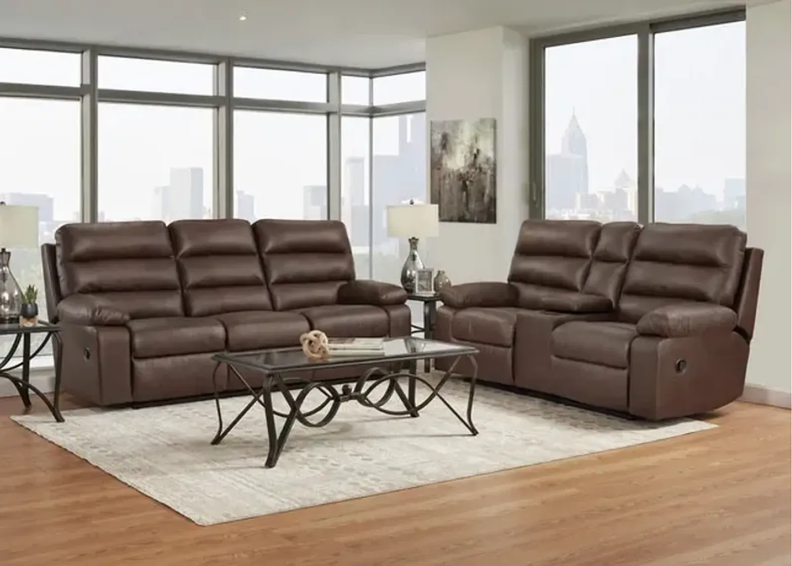 Webster Reclining Sofa And Loveseat Set