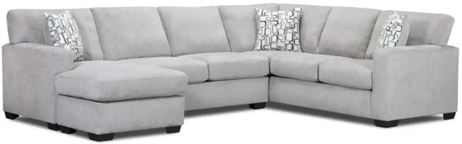 Crew Sectional with Left Chaise - Earth