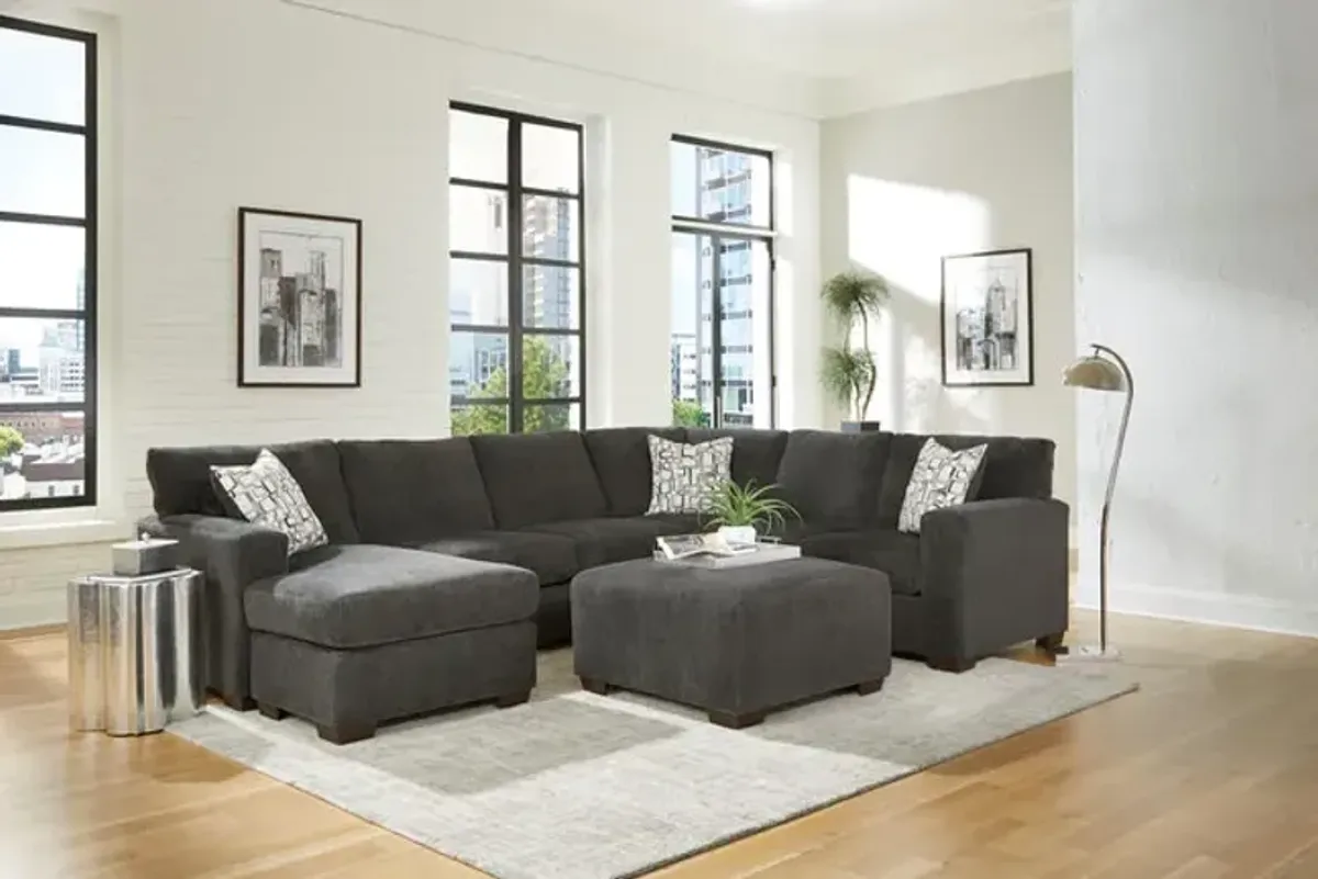 Crew Sectional with Left Chaise - Charcoal