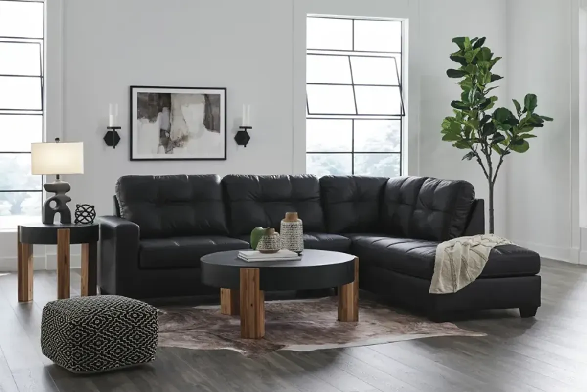Harold Sectional with Right Chaise - Carbon