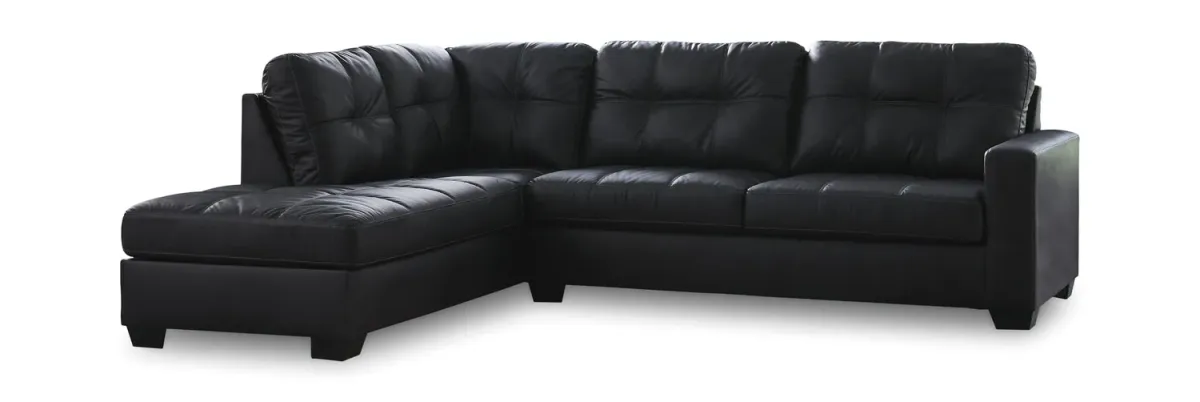 Harold Sectional with Left Chaise - Carbon