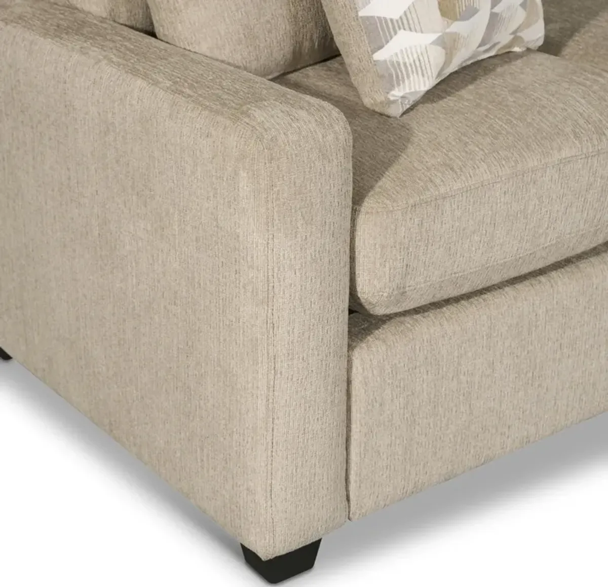 Gibson Sectional with Right Chaise - Desert