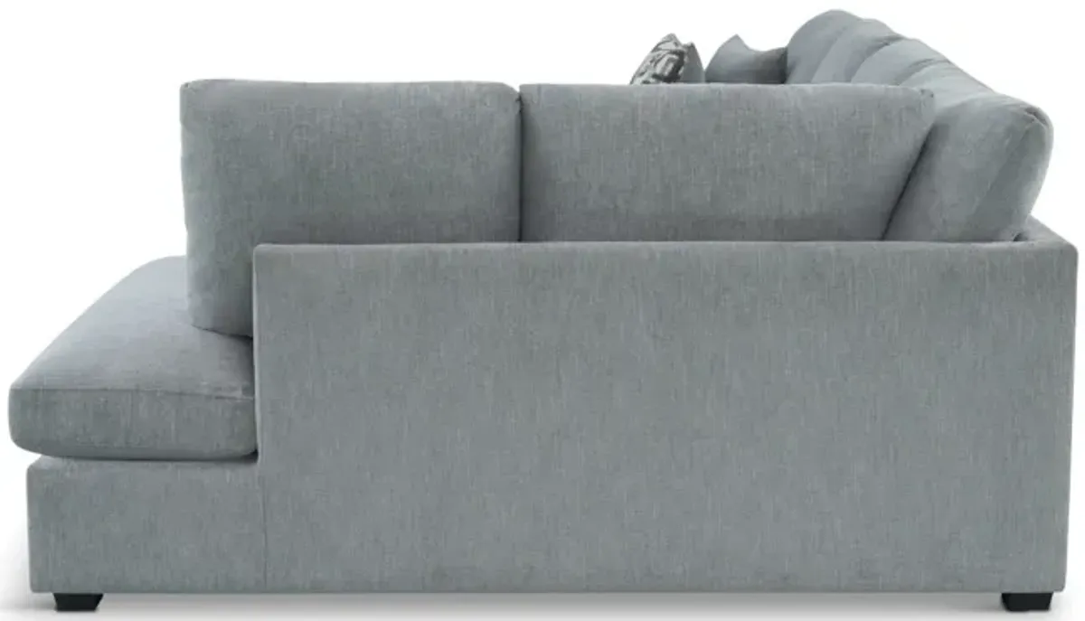 Gibson Sectional with Left Chaise - Marble