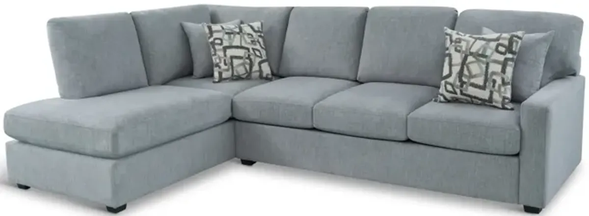 Gibson Sectional with Left Chaise - Marble