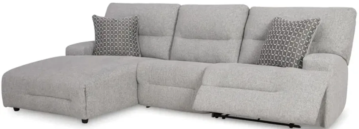 Phelps 3 Piece Power Reclining Sectional - Left Chaise