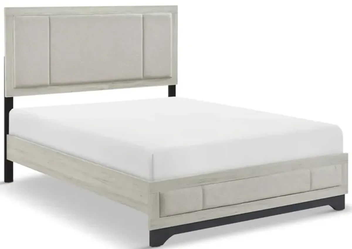 Beach Shoreline King Panel Bed