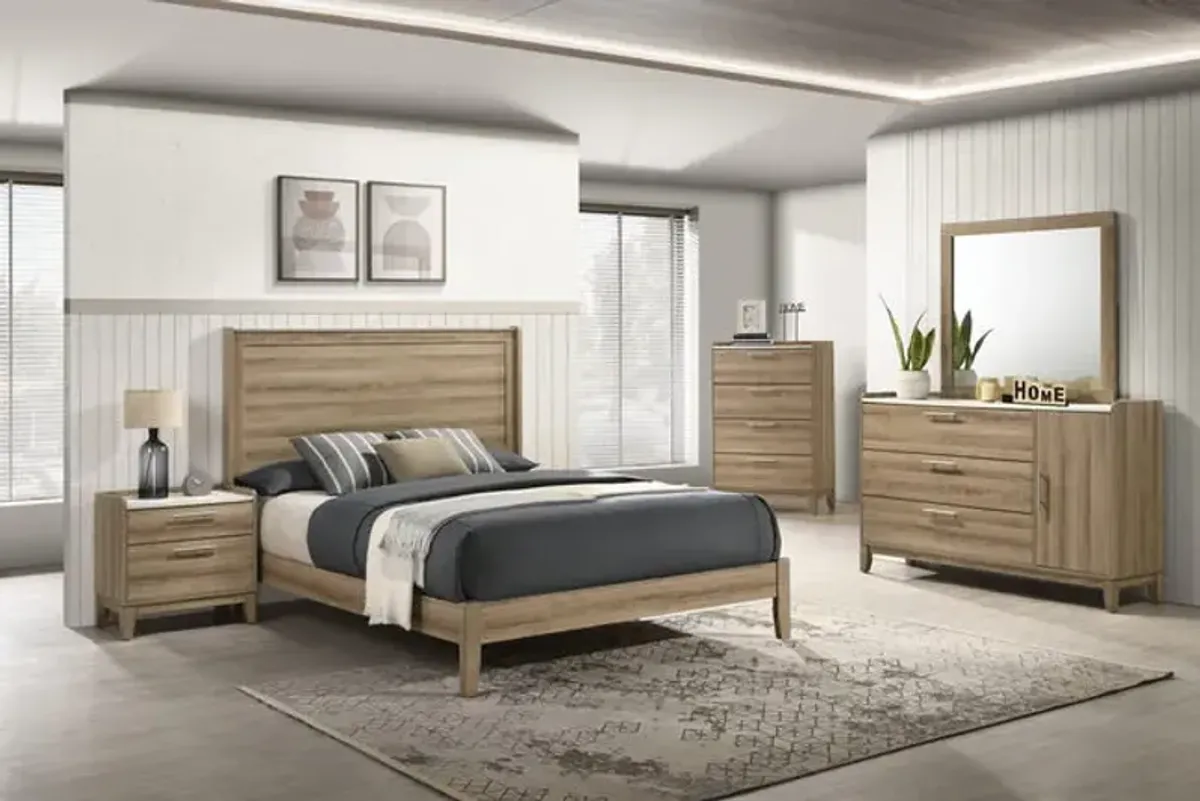 Clearwater Queen Platform Bedroom Suite  