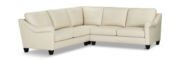 Harrison 3 Piece Leather Sectional