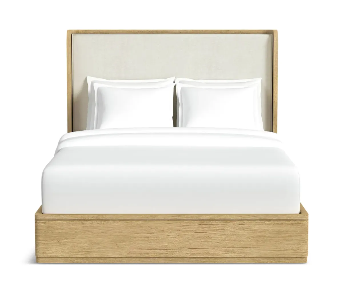 Granada Twin Panel Bed - Natural