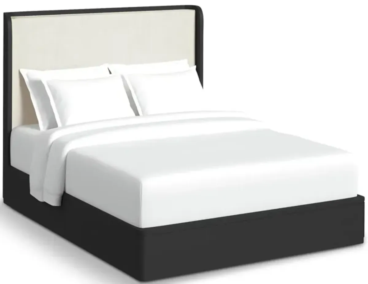 Granada  Twin Panel Bed - Black