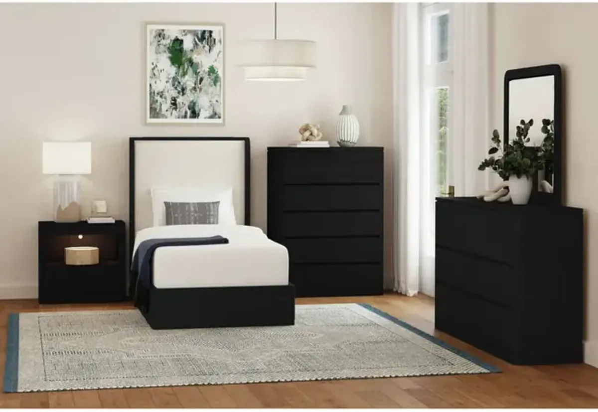 Granada Twin Bedroom Suite - Black
