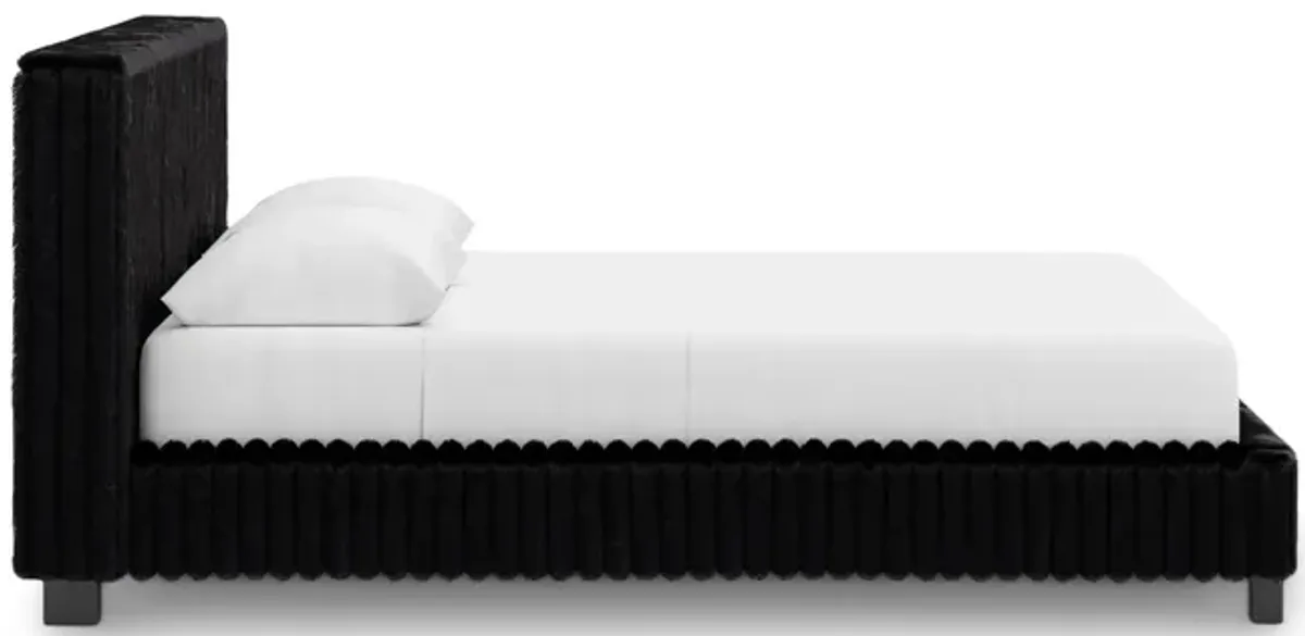 Moonlight Mist King Bed - Black