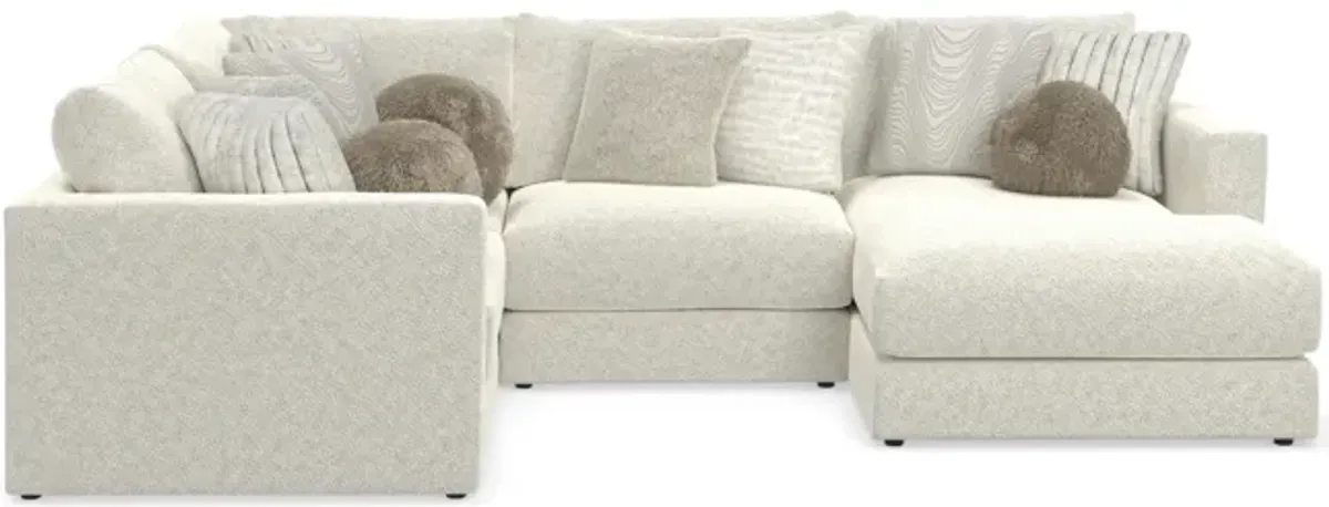 Bentley 4 Piece Sectional with Right Chaise