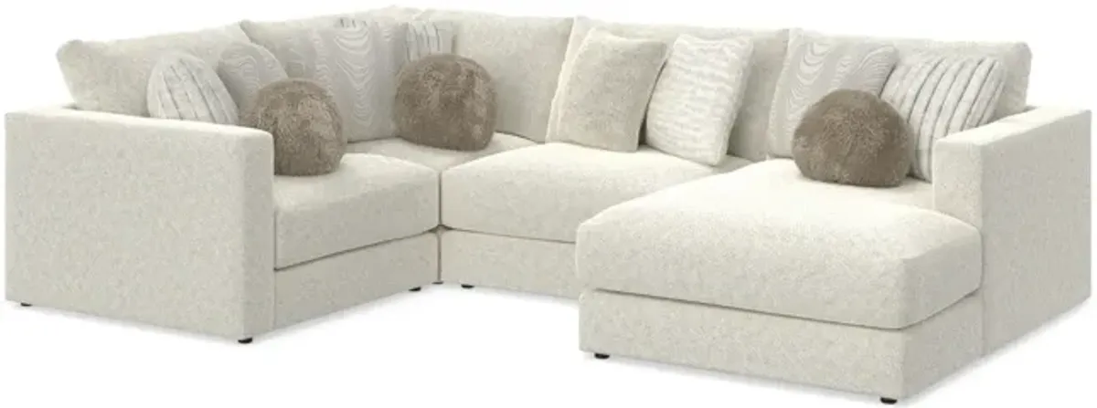 Bentley 4 Piece Sectional with Right Chaise
