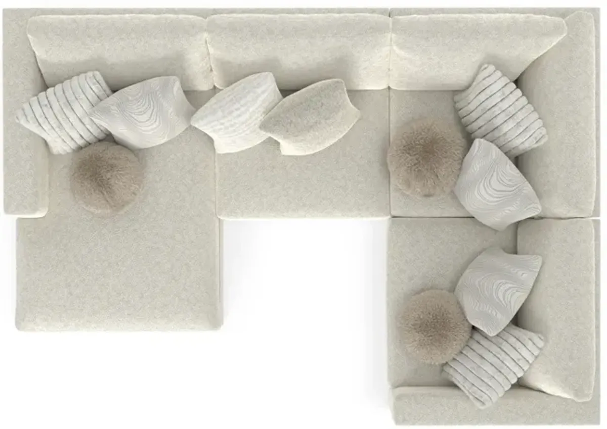 Bentley 4 Piece Sectional with Left Chaise