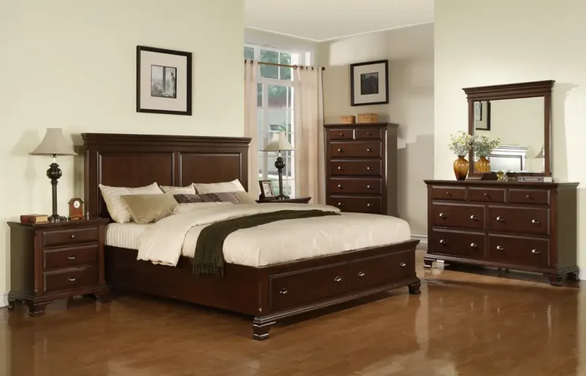 Canton Queen Storage Bed