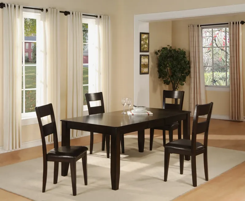 Lincoln Table with 4 Side Chairs