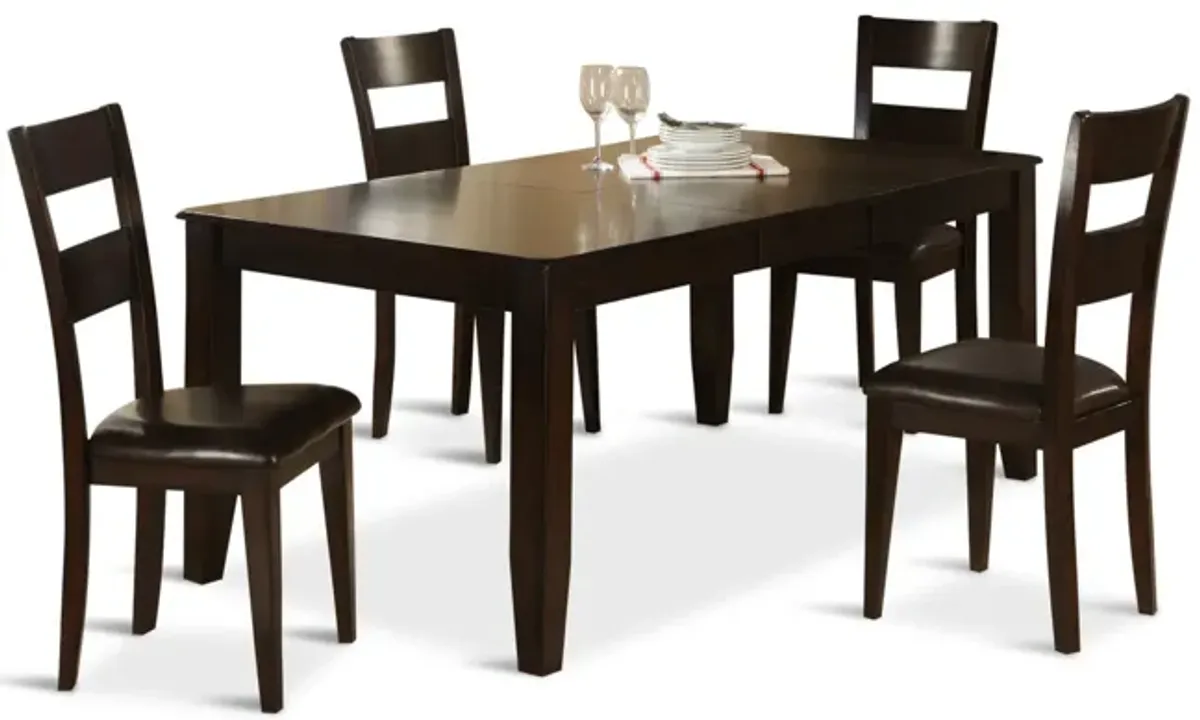 Lincoln Table with 4 Side Chairs