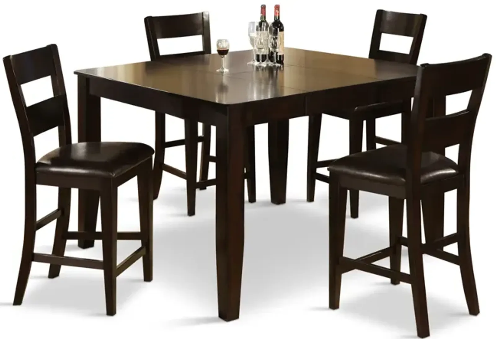 Lincoln Counter Table With 4 Counter Stools