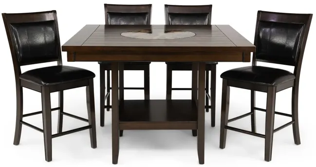 Nulton Counter Table With 4 Stools