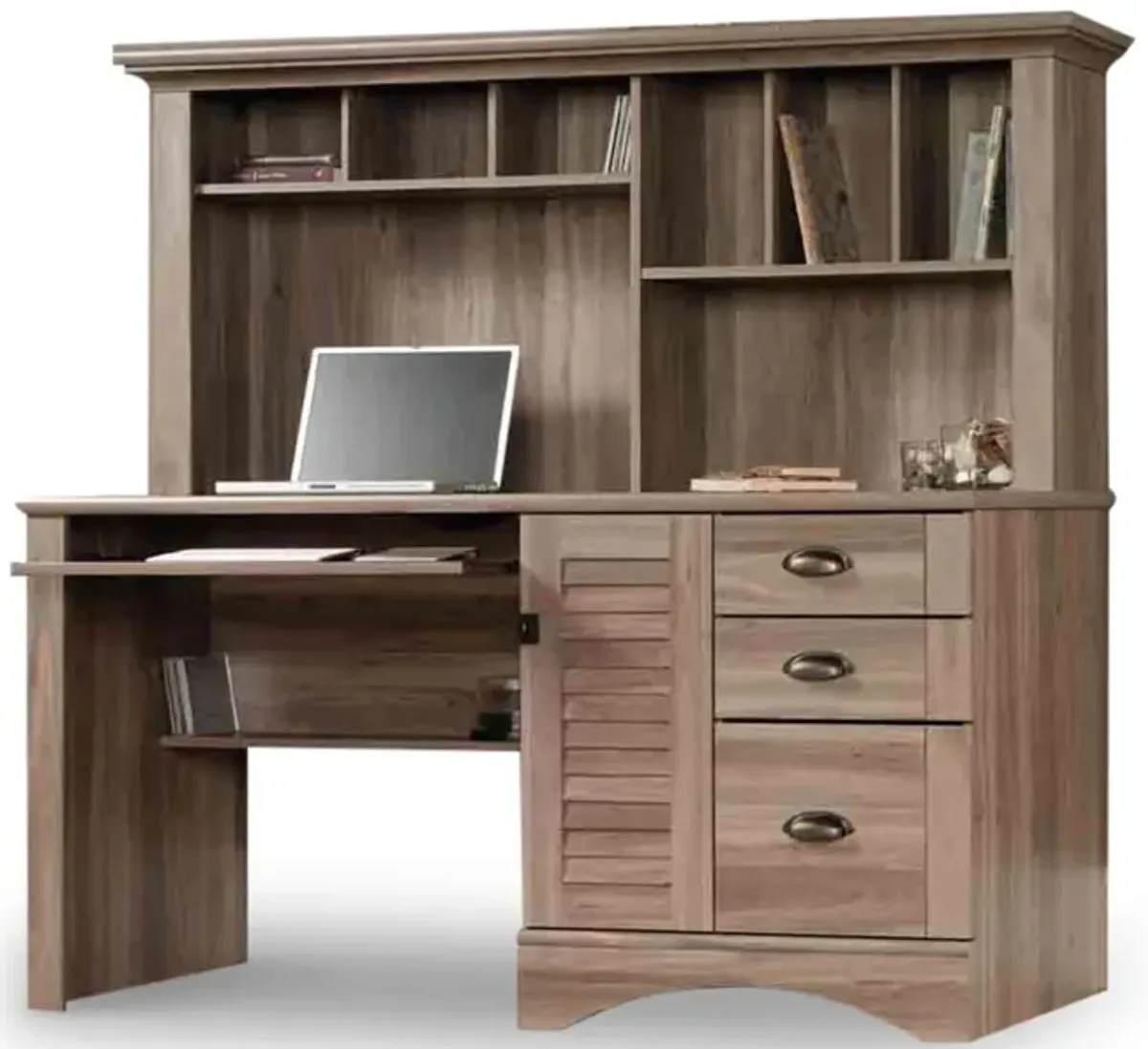 Harbor View Desk With Hutch