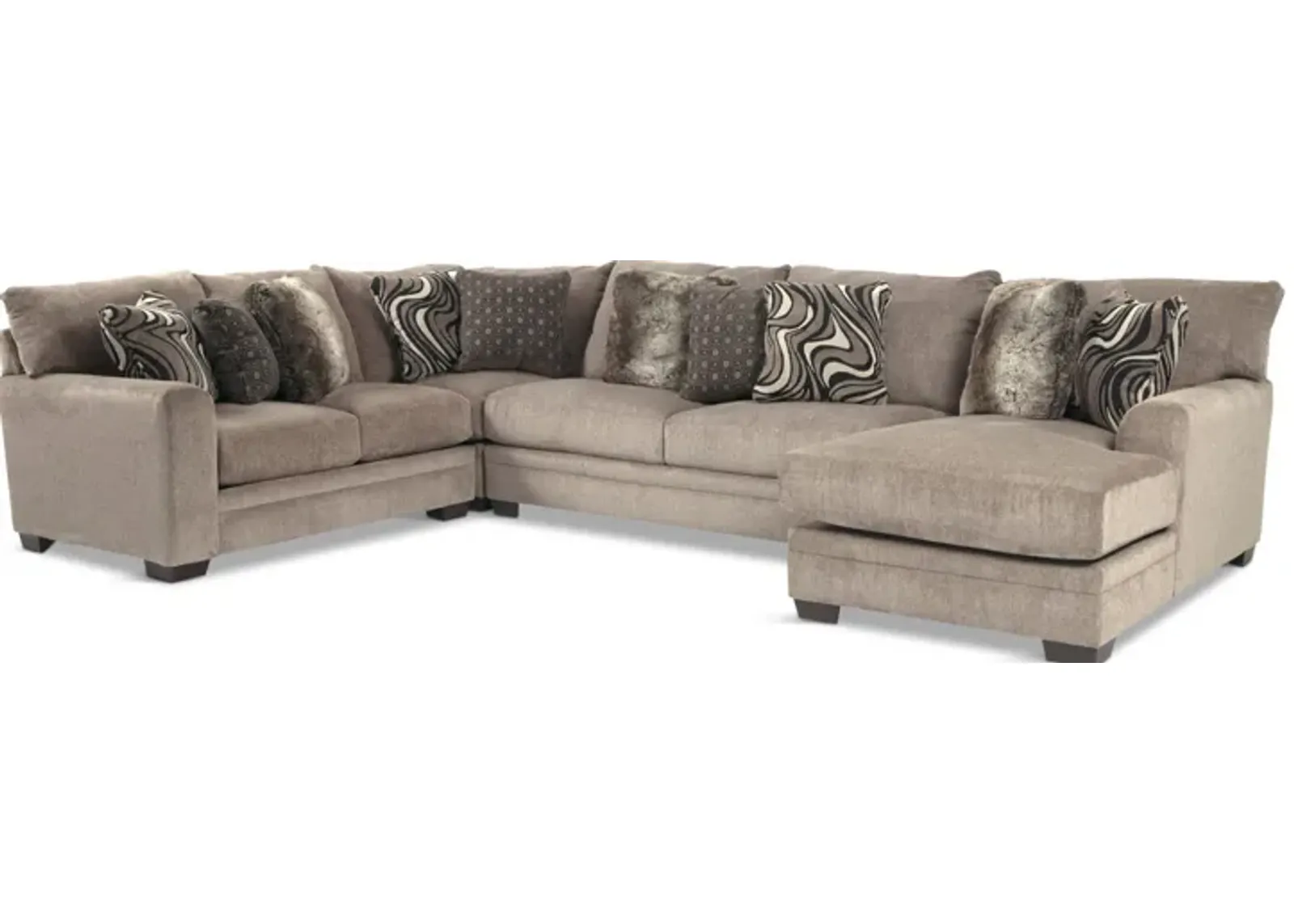 Luxe 3 Piece Sectional