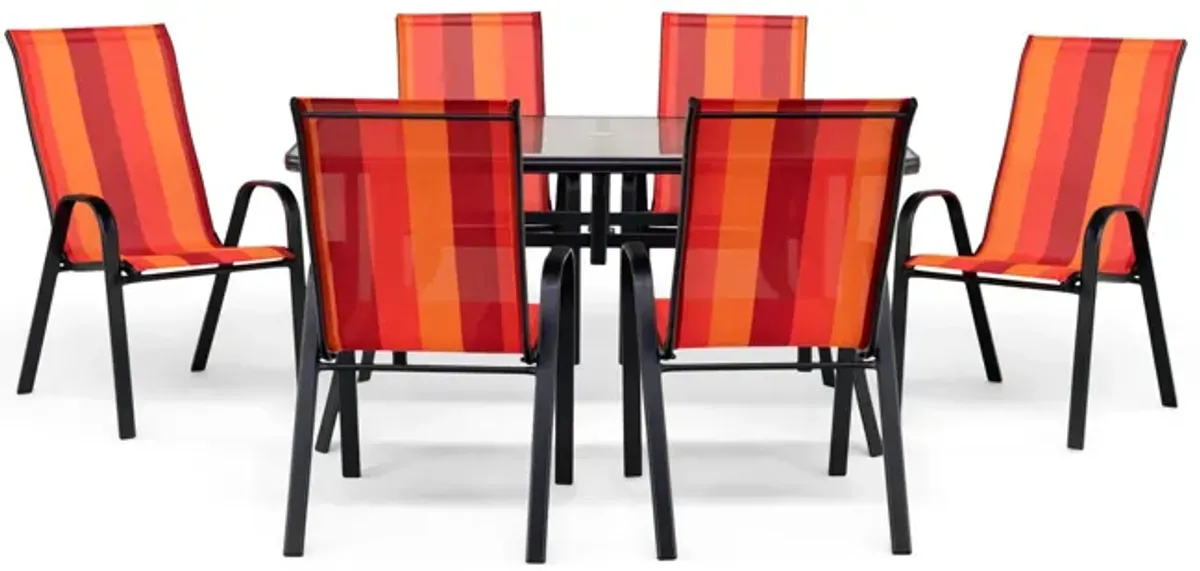 Park Sunset 7 Piece Patio Dining Set