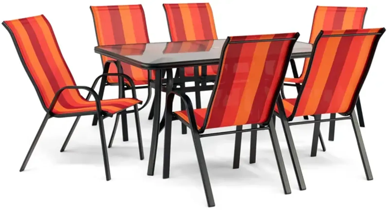 Park Sunset 7 Piece Patio Dining Set