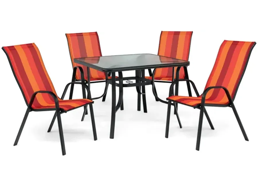 Park Sunset 5 Piece Patio Dining Set