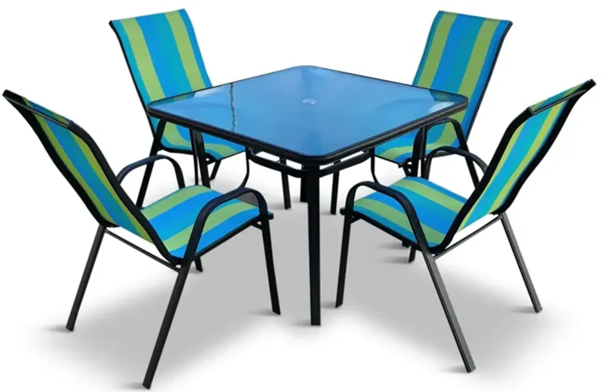 Park Lake 5 Piece Patio Dining Set