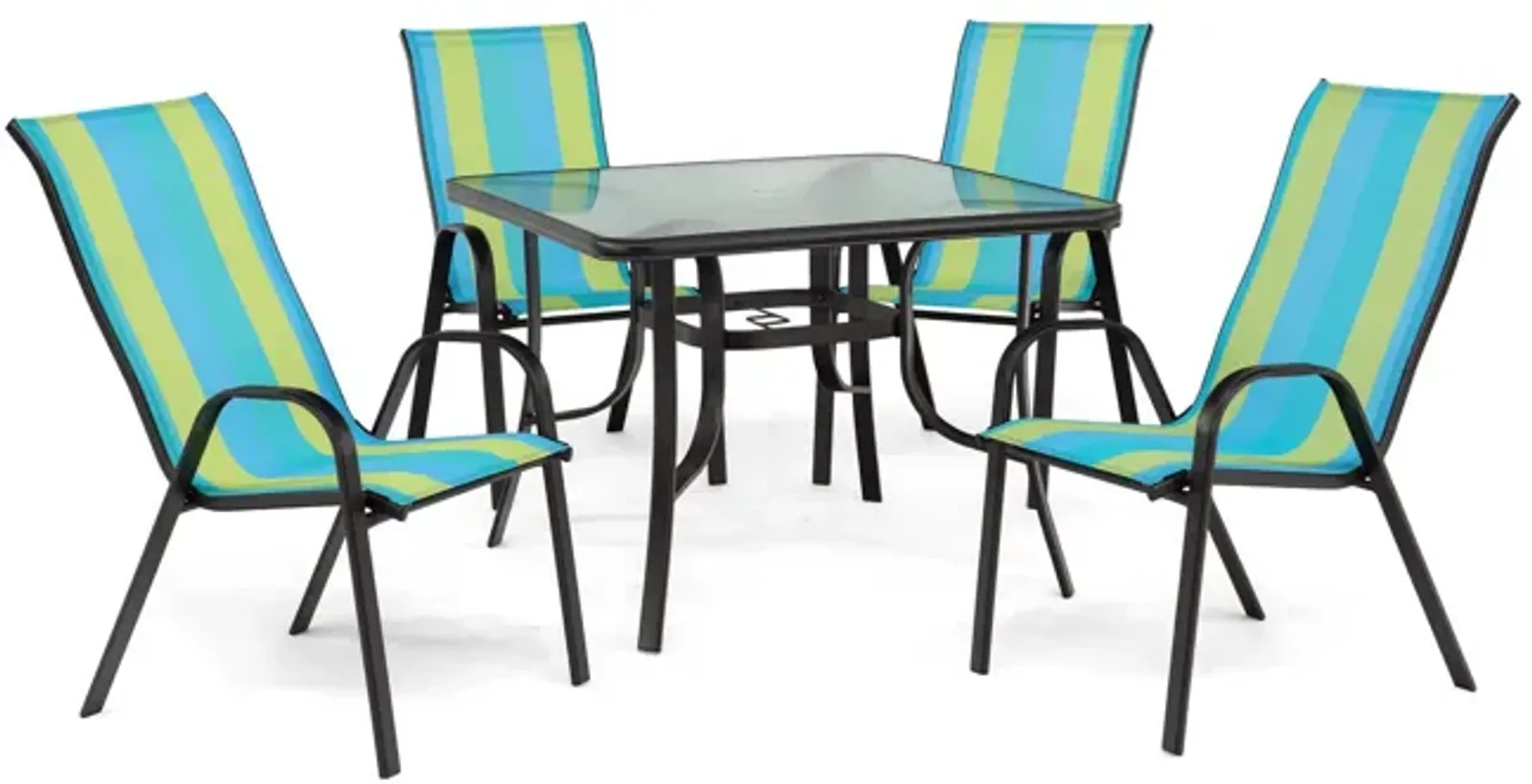 Park Lake 5 Piece Patio Dining Set