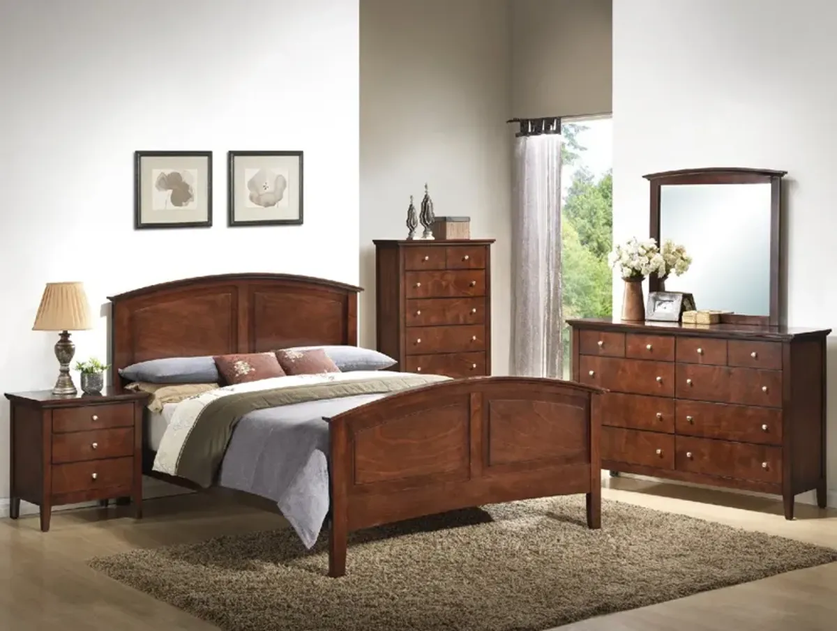 Hanover Queen Bed - Whiskey