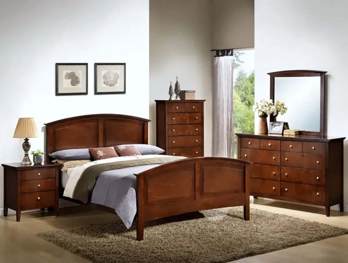 Hanover King Bed - Whiskey